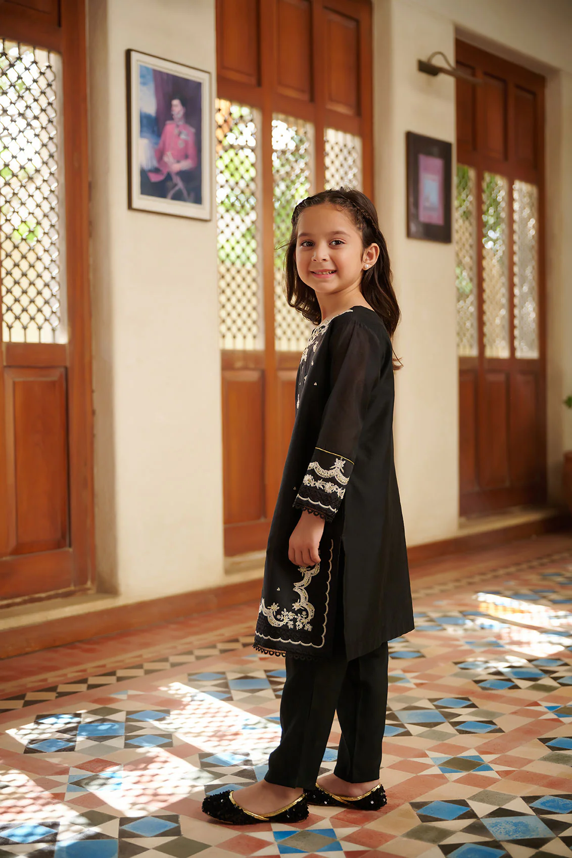 DK-0123 BLACK 2PCs - Image 2