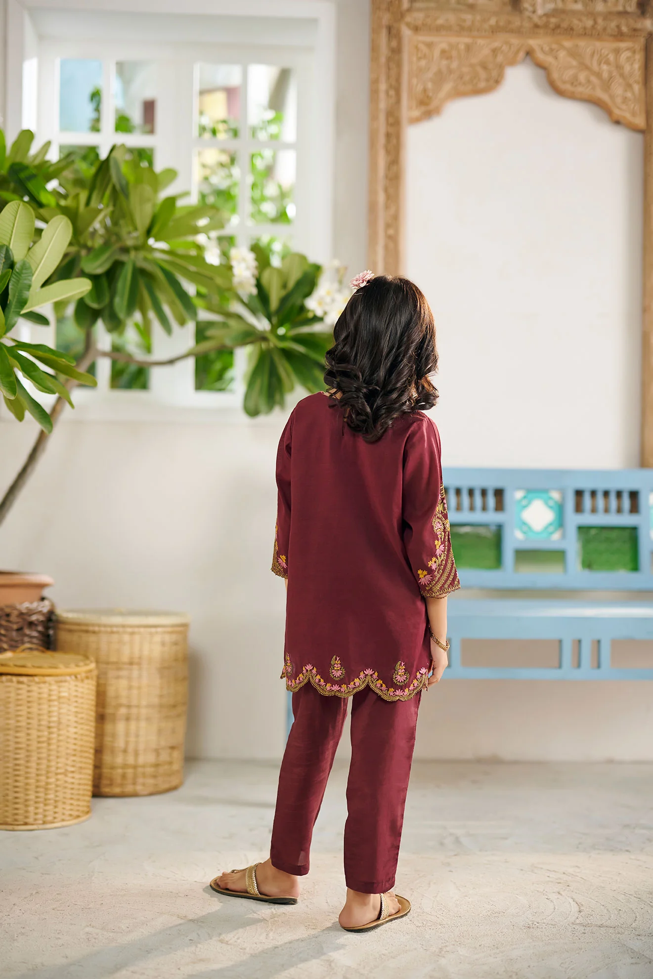 DK-0126 MAROON 2PCs - Image 5