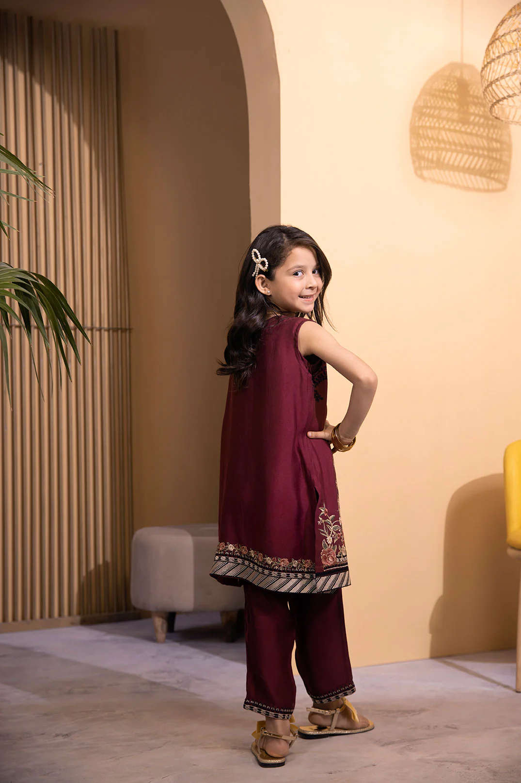 DK-0141 PLUM 2PCs - Image 3