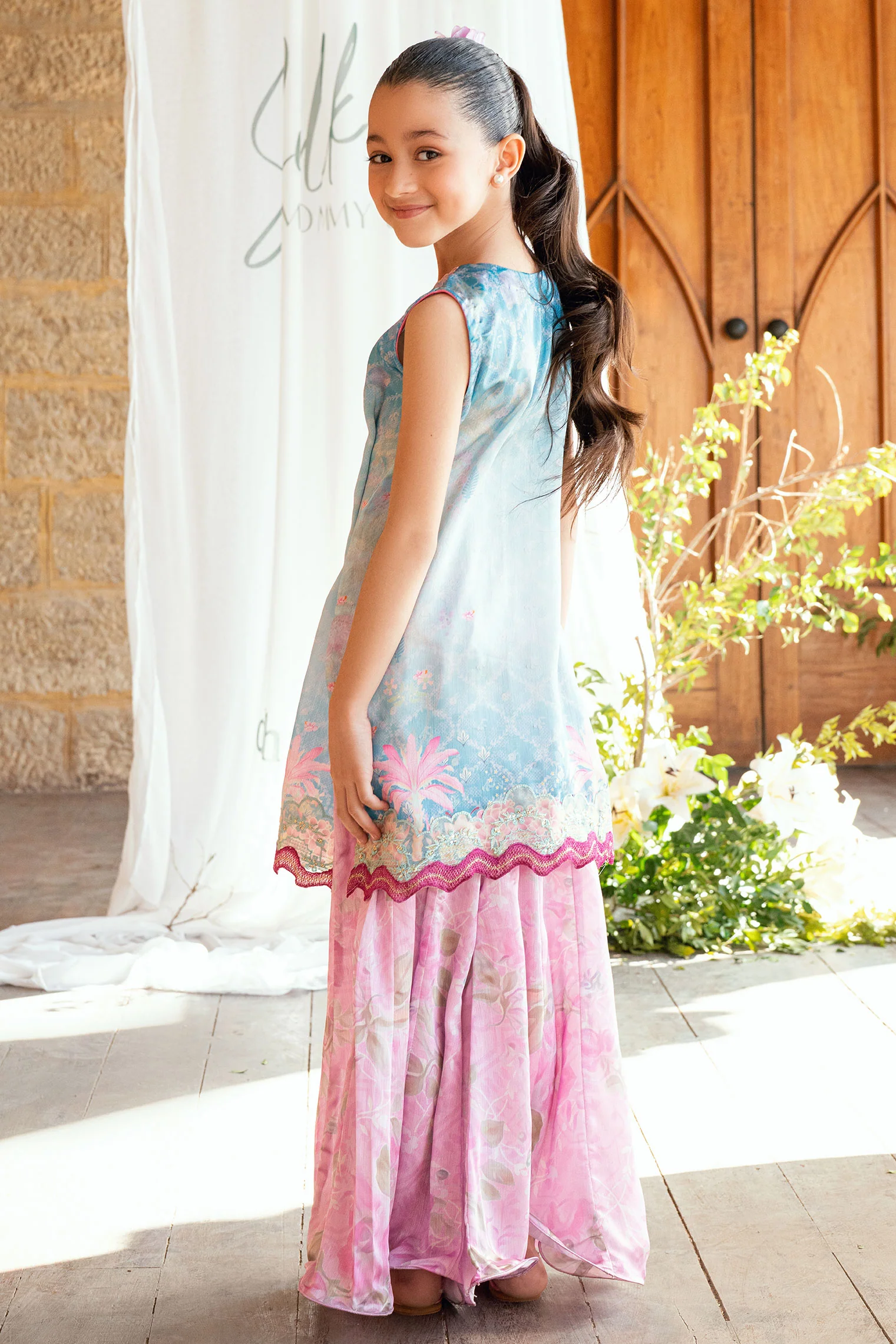 SS26DK-0211 SKY BLUE 2PCs - Image 6